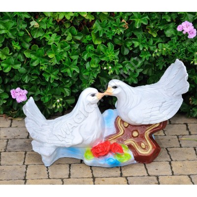 Figurina Cera Doi porumbei